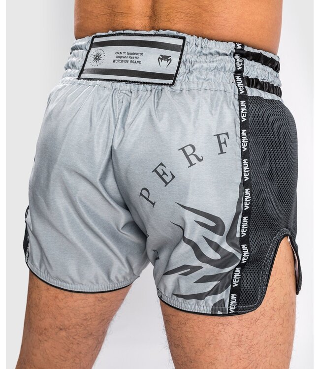 Venum Stone Muay Thai Kickboksshort Mineraal Groen