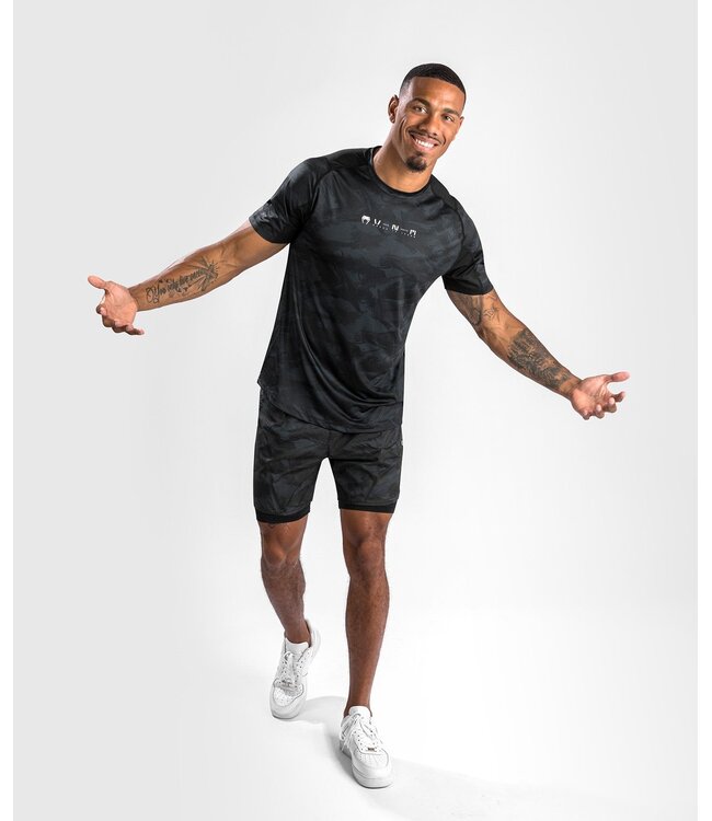 Venum Electron 3.0 Dry Tech T-shirt S/S Zwart