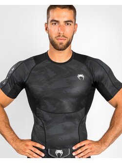 Venum Venum Electron 3.0 Rash Guard Compression Shirt S/S Black