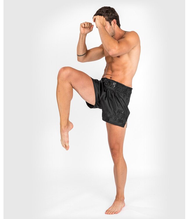 Venum Venum Classic Muay Thai Kickboxing Shorts Venum Black Black