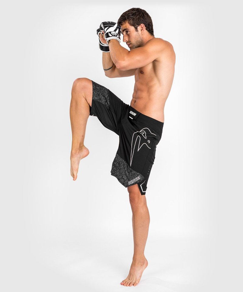 Venum Venum Fightshorts Light 4.0 Schwarz Weiß