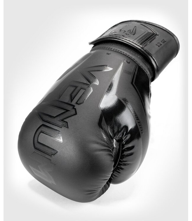 Venum Elite Evo Boxhandschuhe Schwarz Schwarz