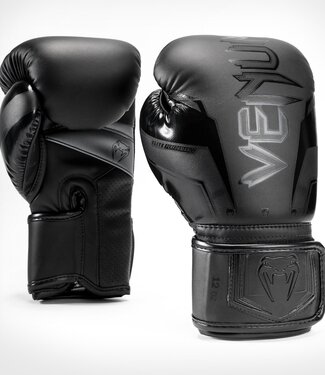 Venum Venum Elite Evo Boxing Gloves Black/Black