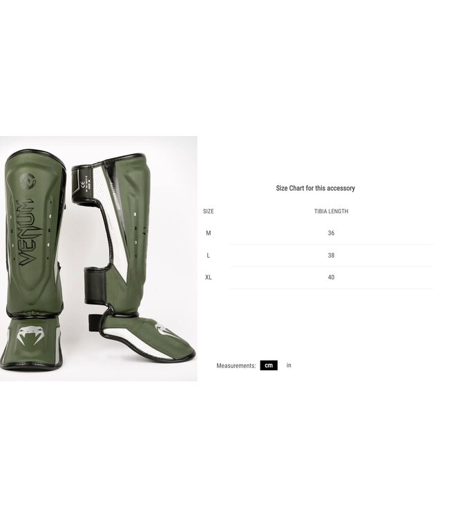 Venum Elite Evo Kickboxing Schienbeinschoner Schwarz Schwarz