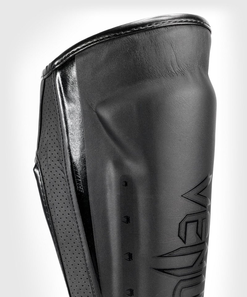 Venum Venum Elite Evo Kickboks Scheenbeschermers Zwart Zwart