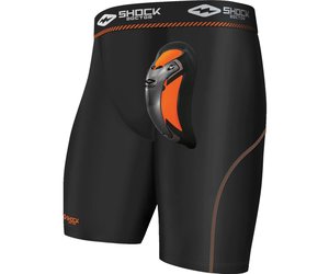 Shock Doctor Compression Short with Ultra Carbon Flex Cup