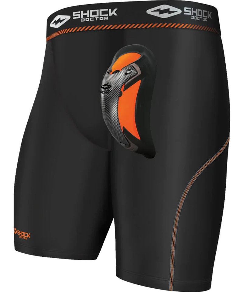 Shock Doctor Compression Short with Ultra Carbon Flex Cup SD337