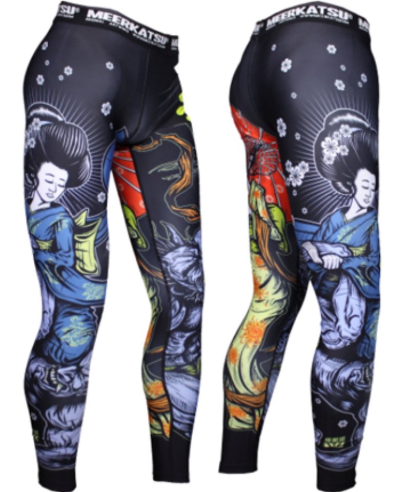 Meerkatsu ART Meerkatsu Heavenly Footlock Sportlegging Spats Strak