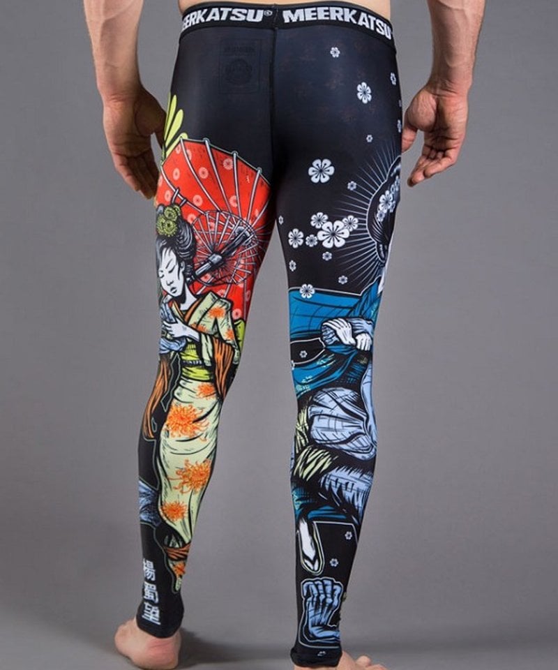 Meerkatsu ART Meerkatsu Heavenly Footlock Sports Legging Gamaschen Eng