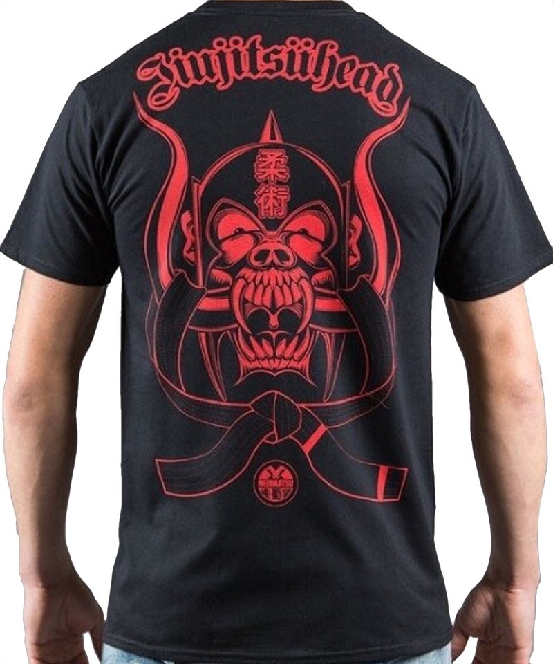 Meerkatsu ART Meerkatsu JIU JITSU Head T-Shirt Black