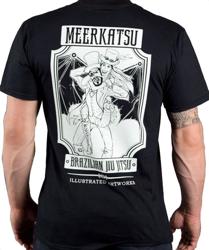 Meerkatsu ART Meerkatsu Steampunk BJJ Grappling T-shirts