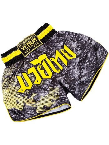 Venum Venum Tramo Kickboxing Muay Thai Shorts Black Gray