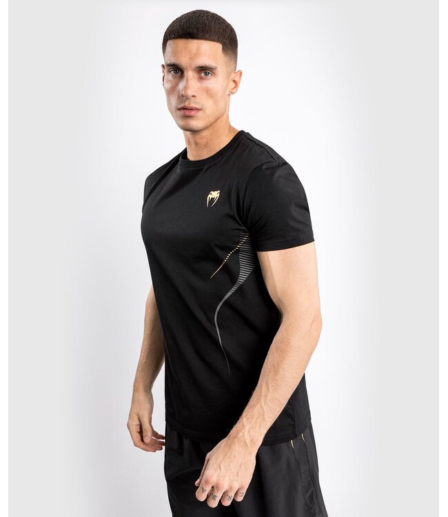 Venum Athletics T-Shirt Schwarz Gold