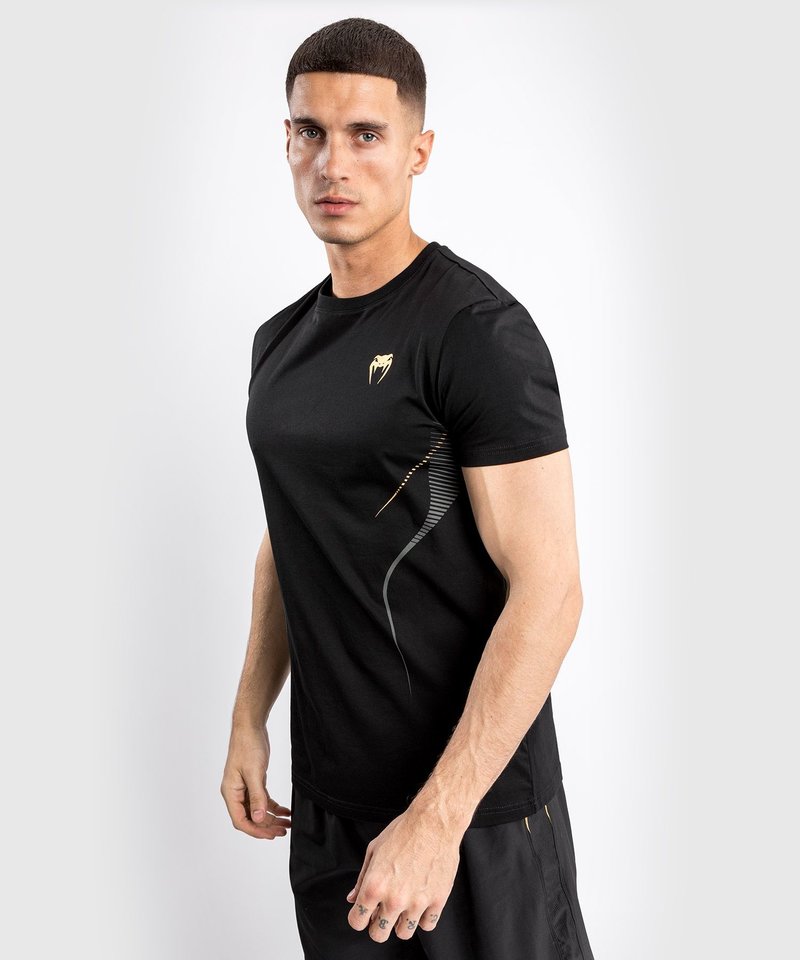 Venum Venum Athletics T-Shirt Schwarz Gold