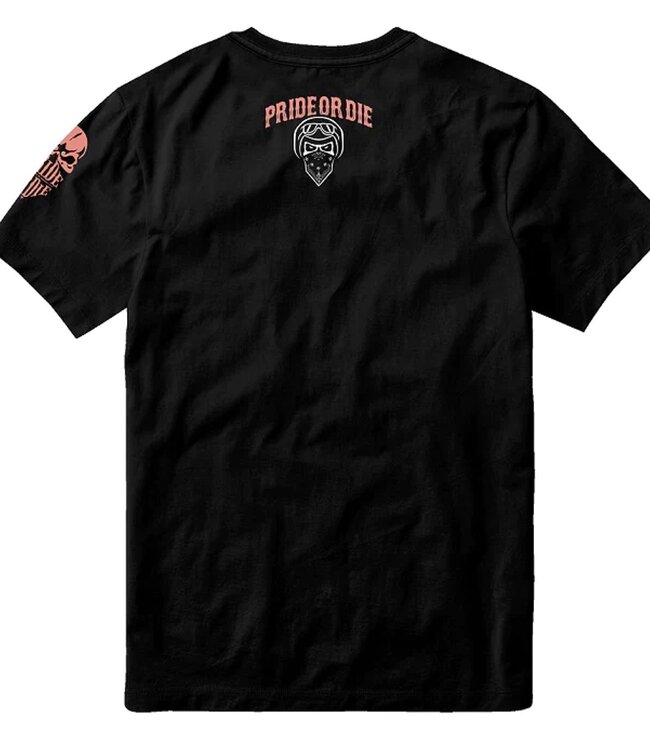 PRiDE or Die T-Shirt Keep on Rolling Zwart