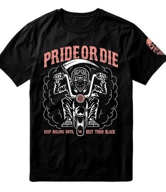 PRiDEorDiE PRiDE or Die T-Shirt Keep on Rolling Black