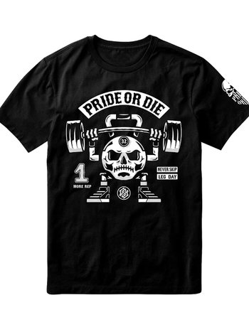 Pride or Die PRiDEorDie T-Shirt Work Out or Die Schwarz