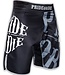 PRIDE or DIE MMA Fightshorts Reckless Zwart Wit