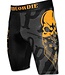 Pride or Die PRiDE or DiE Vale Tudo Reckless Compressie Short Zwart Geel