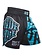 Pride or Die PRiDE or DiE Fightshort Z-CAMP 2.0 Zwart Blauw