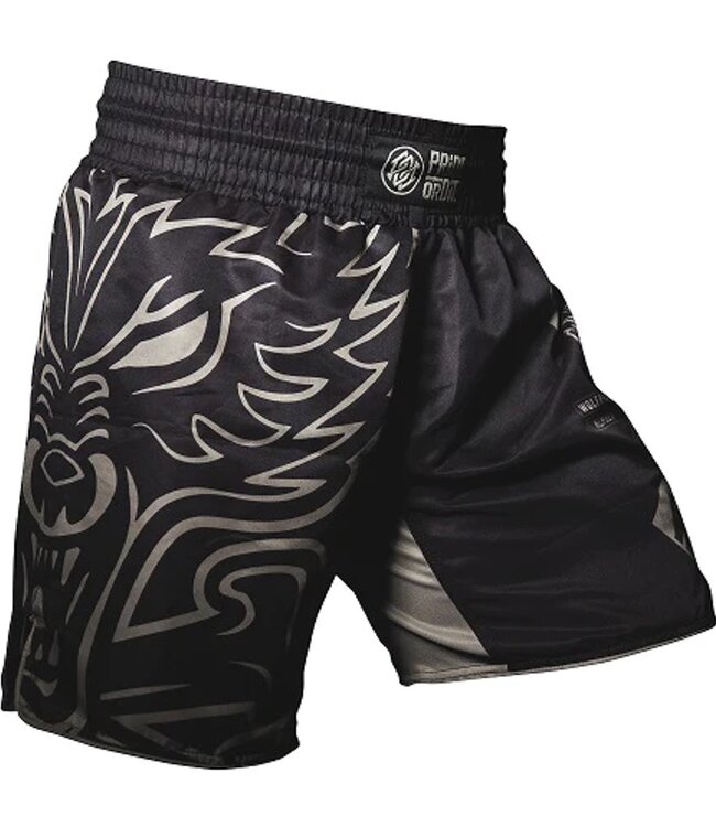 PRiDE or DiE Fight Short Wolfpack Vechtsportbroek Zwart
