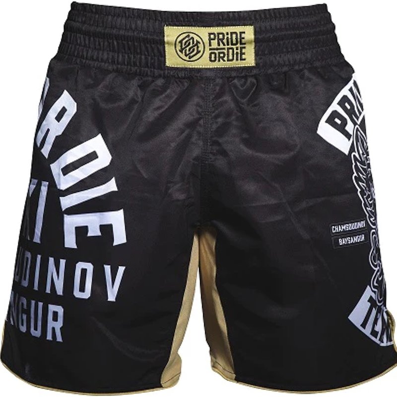 Pride or Die PRiDE or Die Team Baki Fightshort Zwart