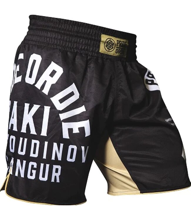 PRiDE or Die Team Baki Fightshort Zwart