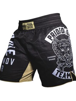 Pride or Die PRiDE or DiE Team Baki Fightshort Black