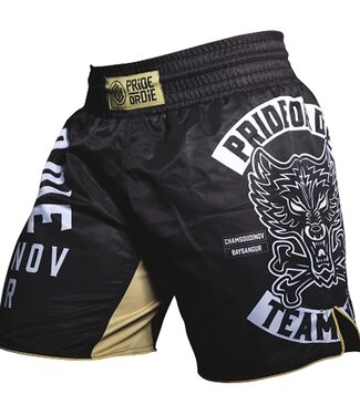 PRiDEorDiE PRiDE or DiE Team Baki Fightshort Black