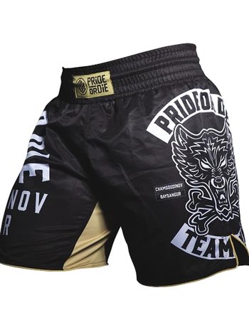 Pride or Die PRIDE oder Die Team Baki Fightshort Schwarz