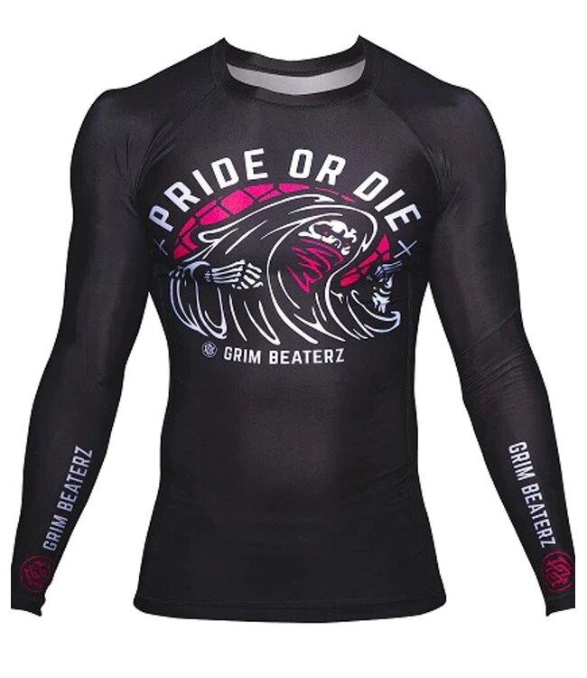 Pride or Die PRIDE or Die Rash Guard Grim Beaterz Schwarz