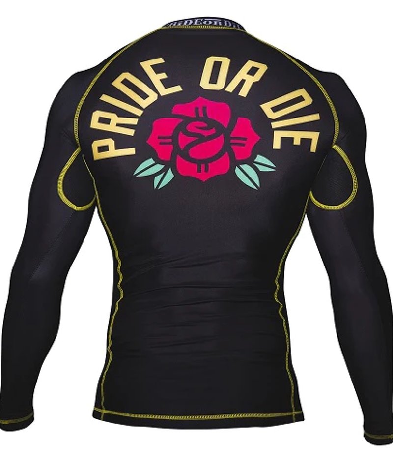 Pride or Die PRiDE or DiE Rash Guard Stay Sharp Black