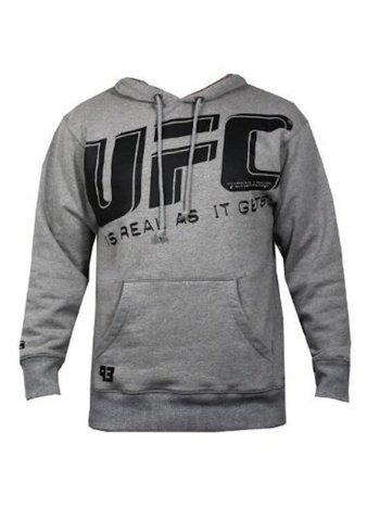 UFC UFC Slant Hoodie Grijs