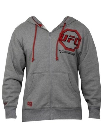 UFC UFC Octagon Hoody Grijs Rood