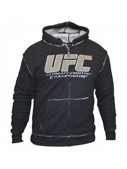 UFC | Venum UFC Herren Sherpa Hoodie Anthrazit Grau