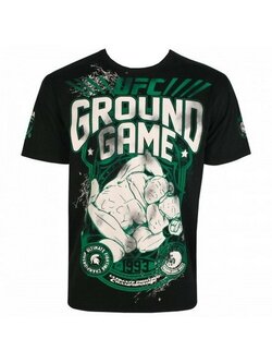 UFC | Venum UFC Ground Game T-Shirts Schwarz Schwarz Grün