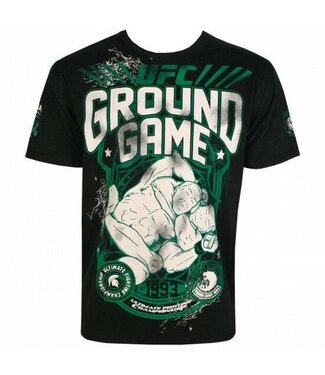 UFC UFC Ground Game T Shirts Black Black Green