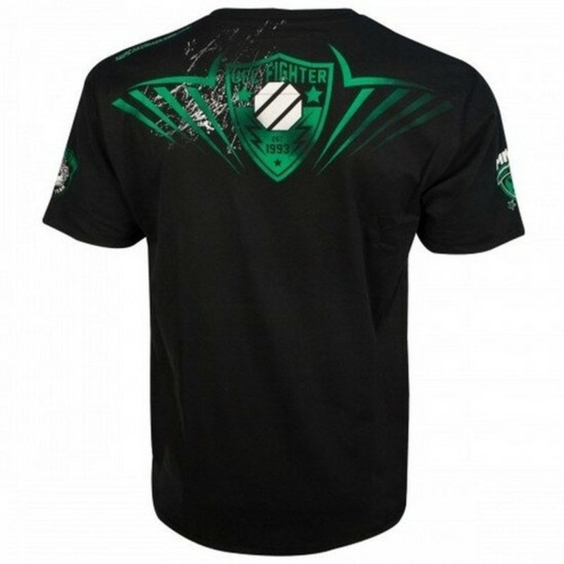 UFC | Venum UFC Ground Game T-Shirts Schwarz Schwarz Grün