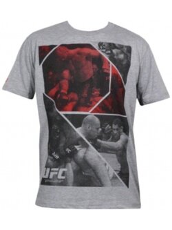 UFC | Venum UFC Section MMA T Shirt Grijs