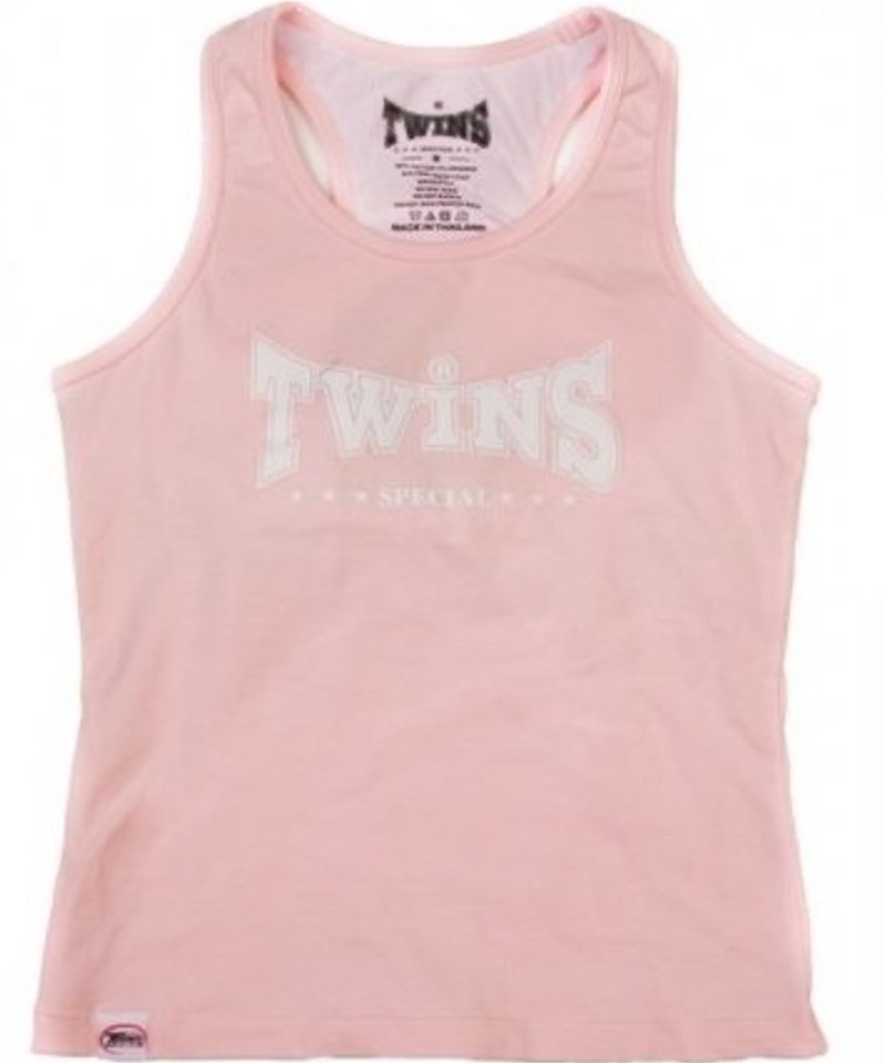 Twins Special Twins Special Damen Tank Top inkl. Sport-BH TSB-1 Pink