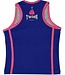 Twins Special Ladies Tank Top incl Sports Bra TSB-2 Blue Neo Pink