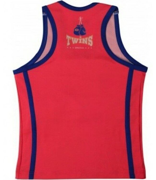 Twins Special Ladies Tank Top incl Sports Bra TSB-4 Pink Blue
