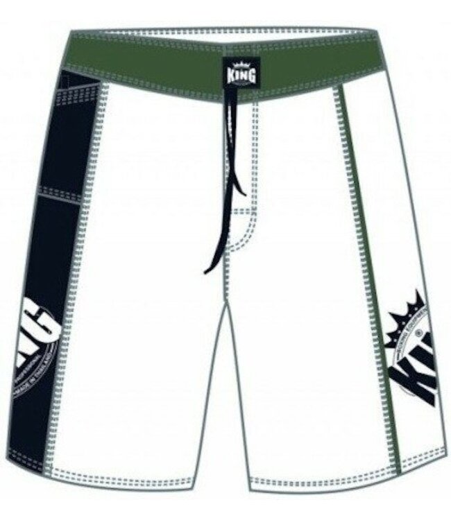 King Pro Boxing King Pro Boxing MMA Fightshorts MMA-1 Wit