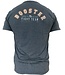 Booster Booster Honor Shield Martial Arts T Shirt Blue
