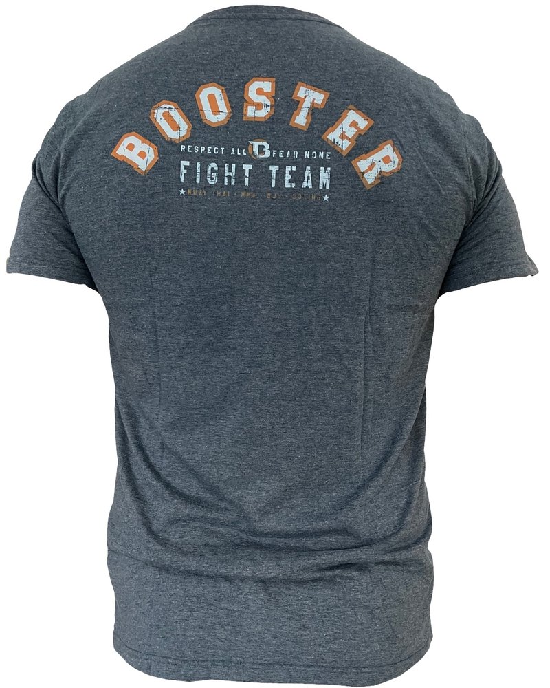 Booster Booster Honor Shield Martial Arts T Shirt Blue