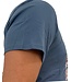Booster Booster V Neck Shield Vechtsport T Shirt Blauw