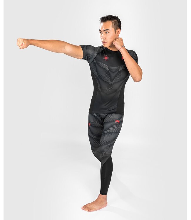 Venum Venum PHANTOM Rash Guard S/S Black Red