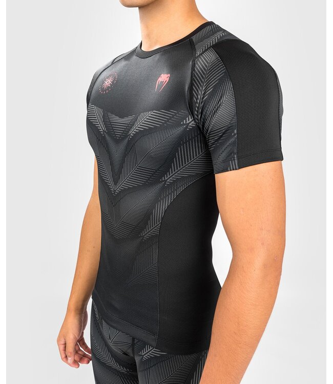 Venum PHANTOM Rash Guard S/S Zwart Rood