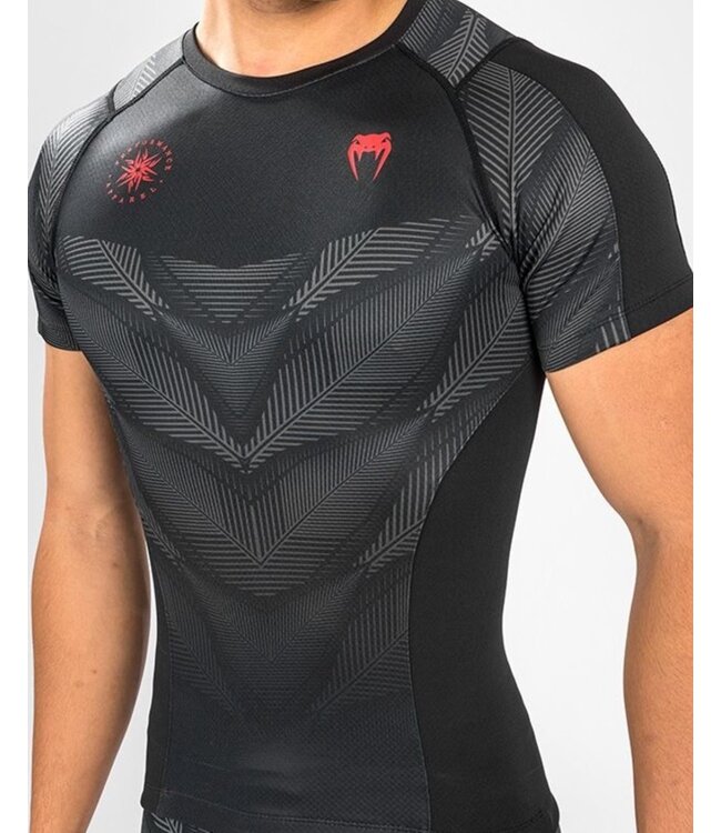 Venum PHANTOM Rash Guard K/A Schwarz Rot