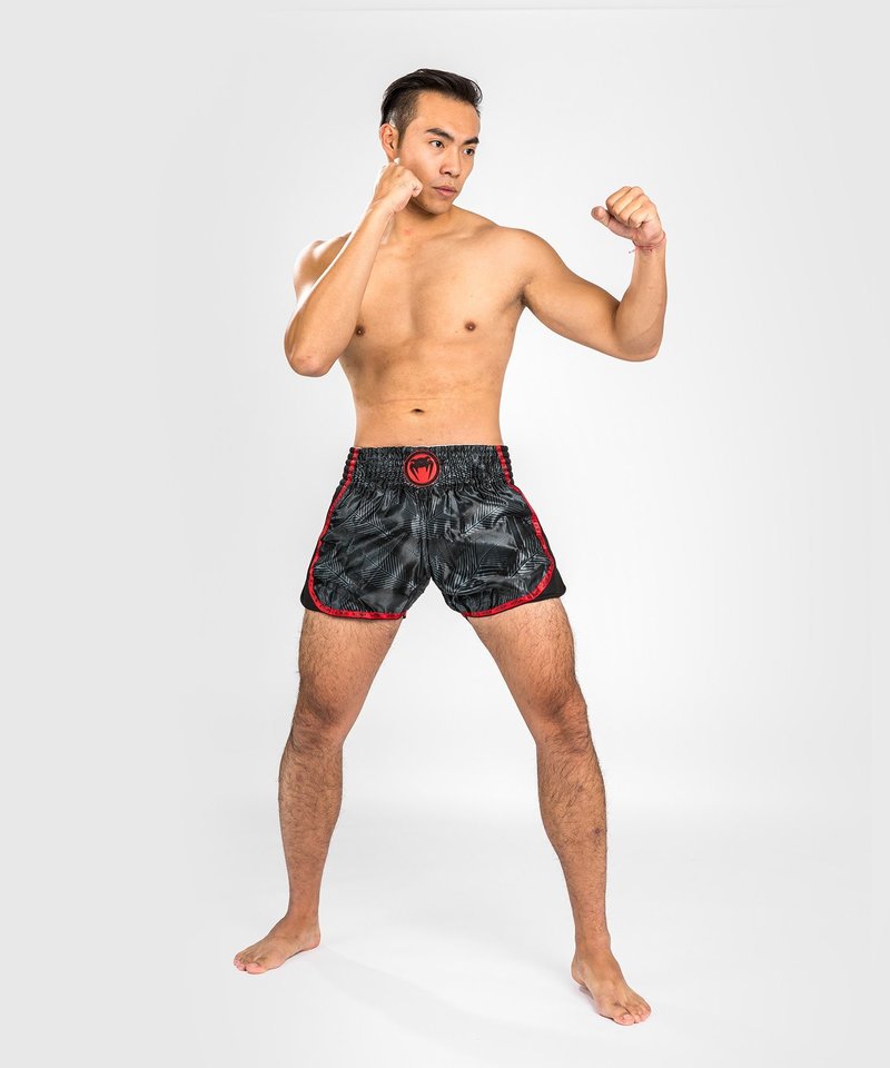 Venum Venum PHANTOM Muay Thai Kickboxhose Schwarz Rot